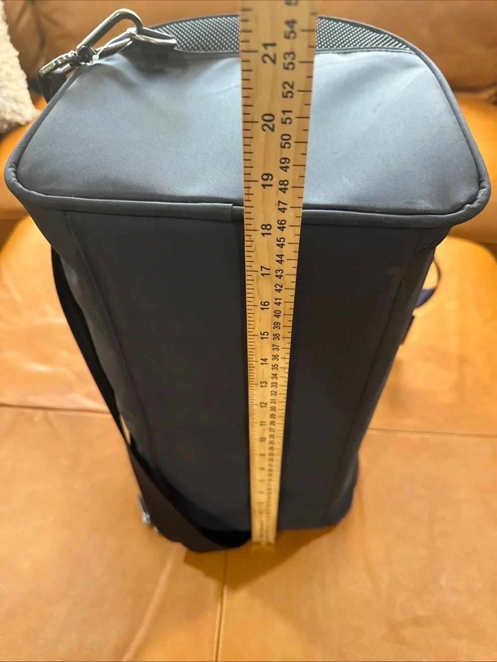 Open Story Pet Carrier Duffel Navy Soft-Sided Travel Bag 17.5” Removable Pad NWT